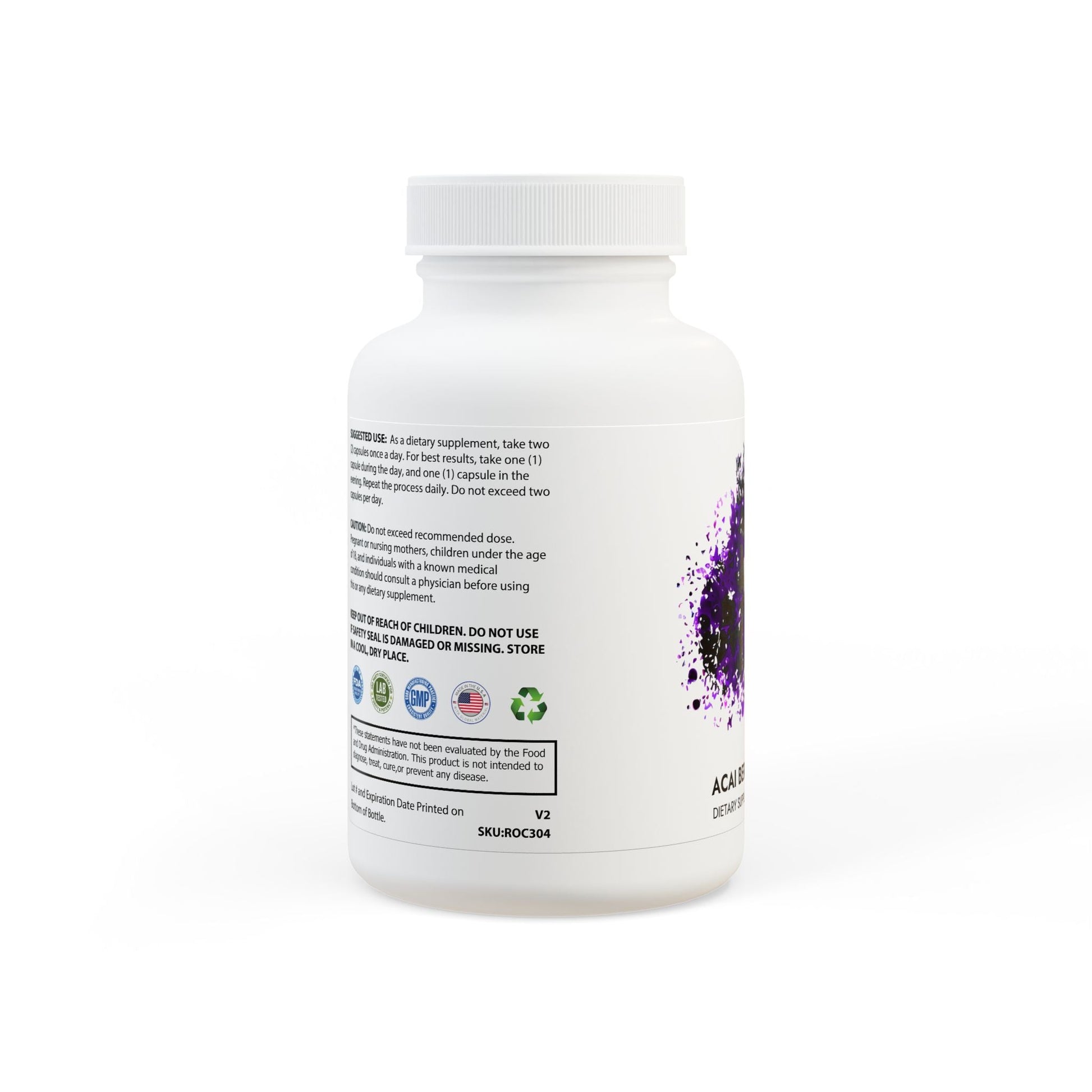 Acai Berry Complex Supplement (60 Capsules) - Food Supplements - MVP Supplements