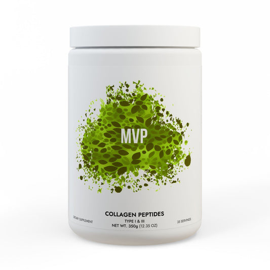 Collagen Peptides Type I & III Supplement (350g, 12.3oz) - Food Supplements - MVP Supplements